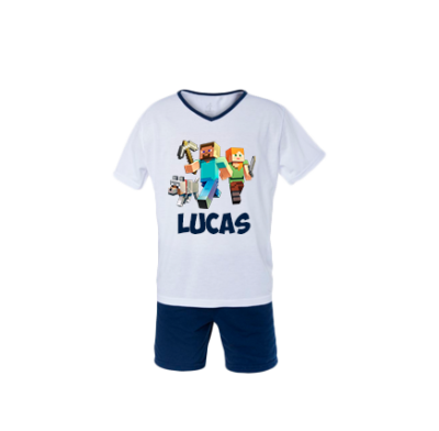Pijama Infantil Masculino Personalizado em Curitiba - Exista Comunicação